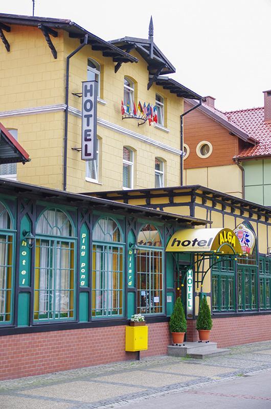 Hotel Alga Ustka Esterno foto